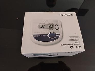 and tonometr: Citizen CH-452 rəqəmsal qan təzyiqi ölçən aparat - Model: CH-452 - — 2