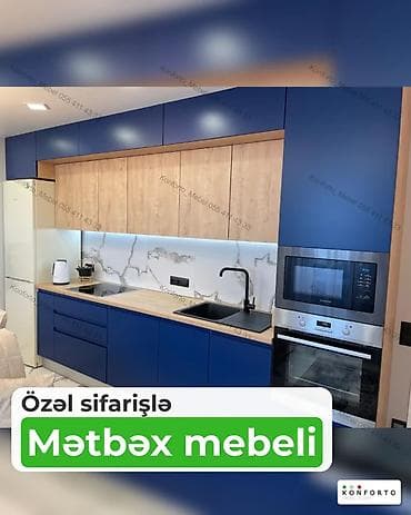 3d defter: Sifarişlə mətbəx dəsti, Özü çəkən petlələr, MDF — 1