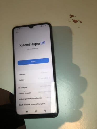 Redmi 12C, 128 GB, rəng - Qara, Barmaq izi