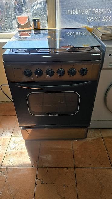 mətbəx texnikası: Qarışıq sobası Ayrıca dayanan, 4 gözlü — 1