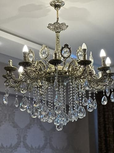 lisd: Çılçıraq, 10 və daha çox lampa, Metal — 1