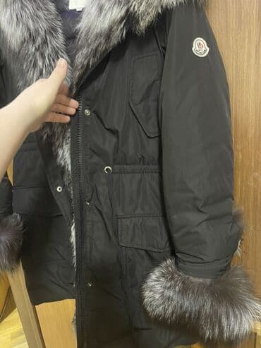 qadın paltolar: Palto, Moncler, L, rəng - Qara — 8