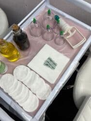 ten effekti qaş: Başlıq: Hicama edirəm Təsvir: Peşəkar hicama (qan aparma/kupa — 2