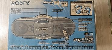 sony ses guclendirici: Məhsul: Sony CFD-F17CP – CD/Radio/Kaset pleyeri (boombox) Əsas — 2