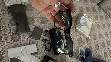 PEJE AI Glasses – ağıllı eynək Xüsusiyyətlər: - 8 megapiksel inteqrə