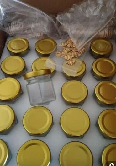 бутыль стеклянная 20 литров: Bal üçün mini şüşə bankalar dəsti Məhsulun tərkibi: - Şestbucaqlı — 4