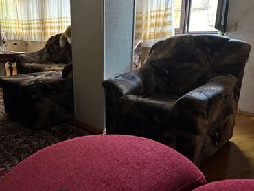 фотоаппарат и видеокамера два в одном: Təcili divan ve kreslo satılır (komplekt). Vaxti ile 1000$ alinib — 4