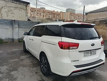 niva sekilleri: Kia Carnival minivan Lizing Mümkündür ilkin 12500 azn - Korpus: ağ — 7