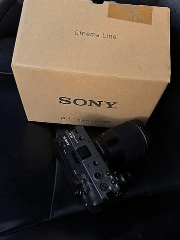 av hdmi adapter: Sony Fx30 + 16mm F1.4 Hər ikisi ideal vəziyyətdədir ustada olmayıb — 2