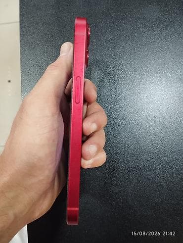 naxcivan komputer satisi: IPhone 13, 128 GB, Qırmızı, Zəmanət, Simsiz şarj, Face ID — 3