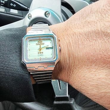 telefon saat: Qol saatı, Orient, rəng - Gümüşü — 4