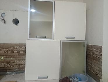 stul desti: Modern mətbəx mebeli dəsti üstündə paltaryuyan və qabyuyan verilir - — 3