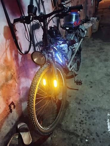 velosiped online: Benzin mühərrikli velosiped - Çərçivə: dağ/trekking tipli yüngül — 8