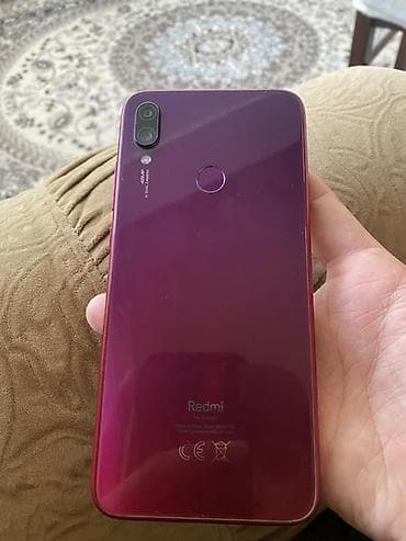 telefon aksesuarları: Xiaomi Redmi (by Xiaomi) smartfon - Rəng: şərab-bənövşəyi (qradient — 3