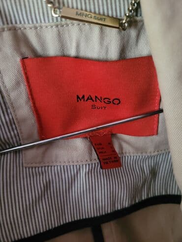 Свадебные платья и аксессуары: Плащ, Mango, M, цвет - Бежевый — 3