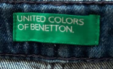 kambat şalvar: Cins şalvar, Qız üçün, 10 - 12 yaş, Benetton — 4