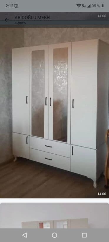 *Dördqapılı dolab* *Qiymət:* 250Azn *Çatdırılma:* Ödənişli — 3