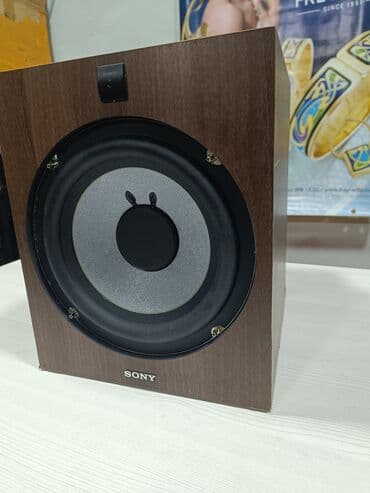 pioneer dinamiklər: İşlənmiş Sony Kolonka, Növ - Sabvufer, rəng - Qəhvəyi — 2