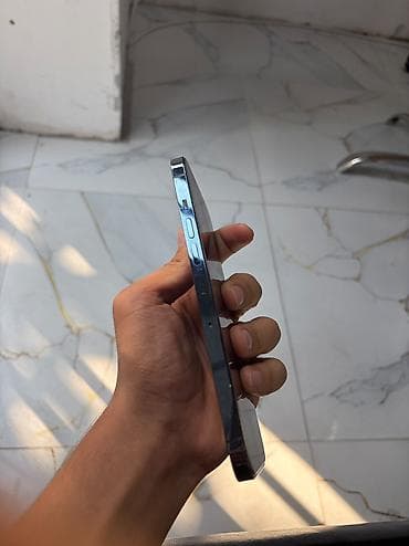ucuz məişət texnikası: IPhone 12 Pro Max, 128 GB, Göy — 9