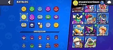 gence mero: Brawl Stars oyunu üçün hesab - Kuboklar: 66,838 (rekord 66,842) - — 5