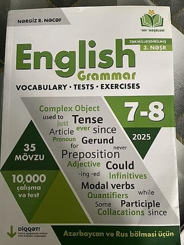 Məhsul: “English Grammar” – təkmilləşdirilmiş 3-cü nəşr (2025) — 1