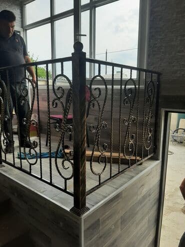 железные лестницы для дома: Лестничные перила — 4