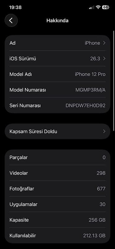 TV və video: IPhone 12 Pro, 256 GB, Graphite, Face ID — 4