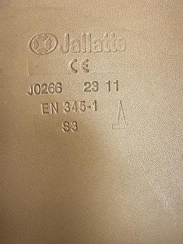 боо: Jallatte 42 razmer, təhlükəsizlik çəkmələri (Safety. Boots) italiya — 2