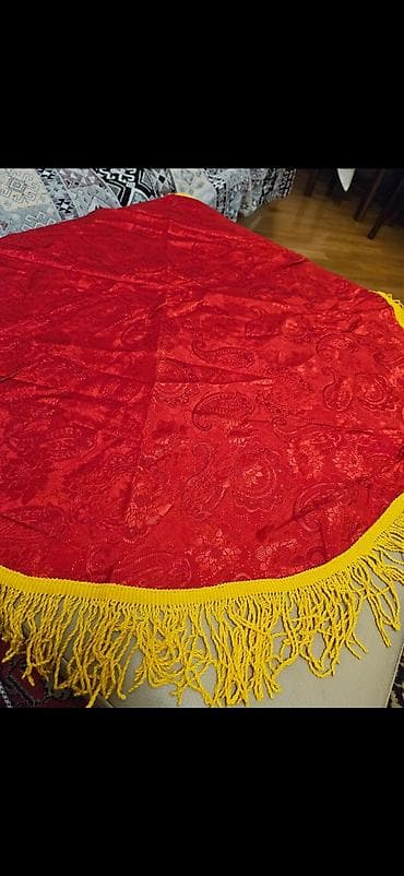 sattlar: Qədimi saçsaqlı xonça örtüyü. inşaatçılar — 1