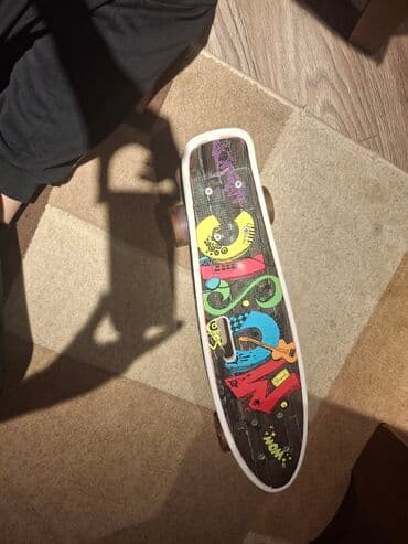 Hovuzlar: Plastik kruizer skeytbord - Ölçü: kompakt kruizer formatı (təxmini — 4