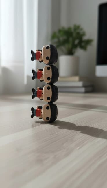 qara pp sekilleri: Fiqur, Plastik — 1