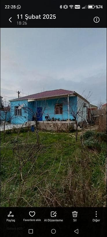 avto karavan: Hovsan qusculuq 3 sot 3 otaq senet belediye - Tamamilə hasarlanmış — 8