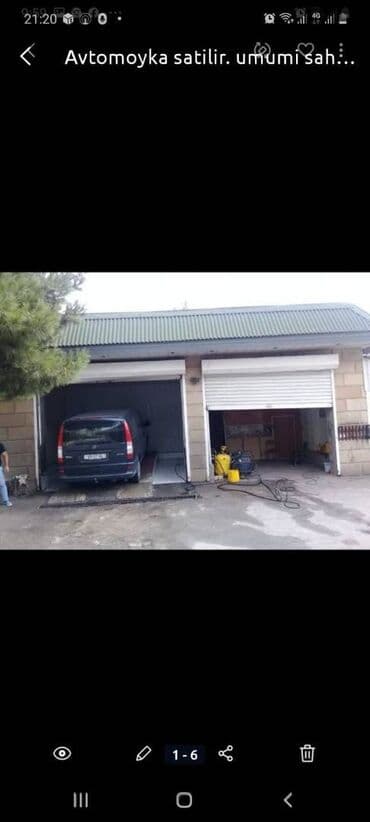 obyekt moyka satılır: Xətai rayonu Əhmədli metrosunun yaxınlığında yol kənarı 82 kv.m sahəsi — 1