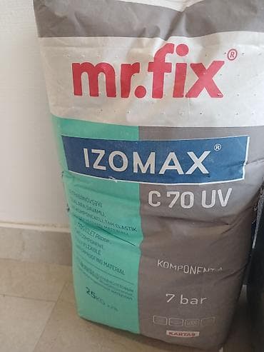 asma tavan hamam: Mr.Fix IZOMAX C70 UV – ikikomponentli, tam elastik su izolyasiya — 3