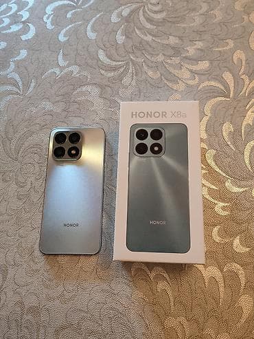 philips xenium w8500: Honor X8a, 128 GB, rəng - Gümüşü — 1