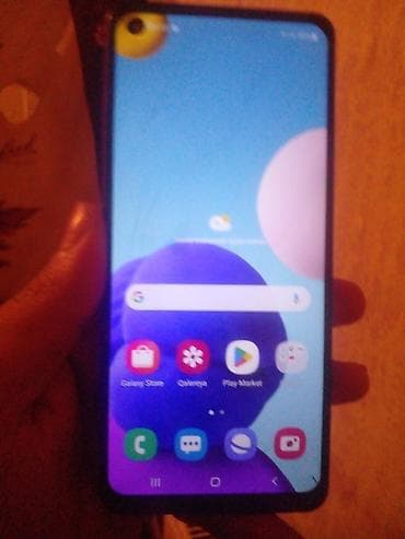 telfo: Samsung Galaxy A21, rəng - Qırmızı, Barmaq izi — 2