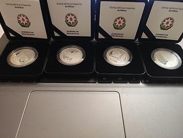 Gümüş xatirə sikkələri – Azərbaycan Respublikası - Rəsmi sertifikatlı