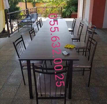 metbex stol stulları qiymetleri: Mətbəx üçün, Yeni, Açılmayan, Kvadrat masa — 4