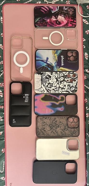 iphone 13 pro ağ: IPhone 13,13 Pro Max,14 Pro Max,15,15 Pro Max üçün keyslər,az istifadə — 2
