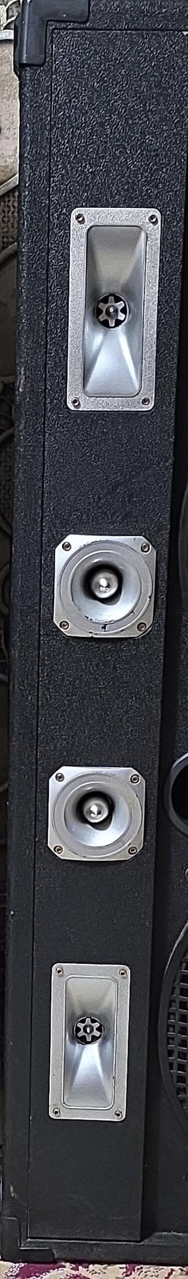 Səhnə və böyük məkanlar üçün akustik səsucaldan kabinet - Geniş