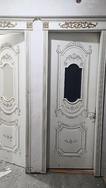 qapi avropa: Klassik üslubda ağ rəngli daxili qapılar dəsti. 5 qapı heçbir problem — 1