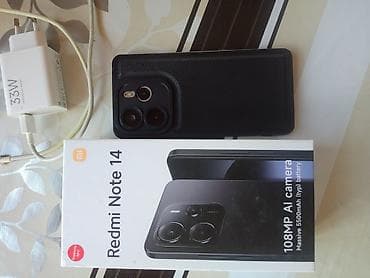apo ses sistemi: Redmi Note 14, 256 GB, rəng - Qara — 2