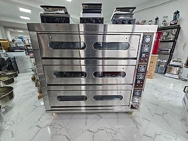 lahmacun sobası: Elektrik soba, Şirniyyət üçün, Pizza, Çörək, 3 mərtəbəli, Yeni — 4