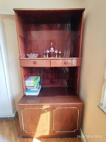 xonca desti: Klassik mebel dəsti - Yumşaq mebel: 1 böyük künc divan + 2 geniş — 8