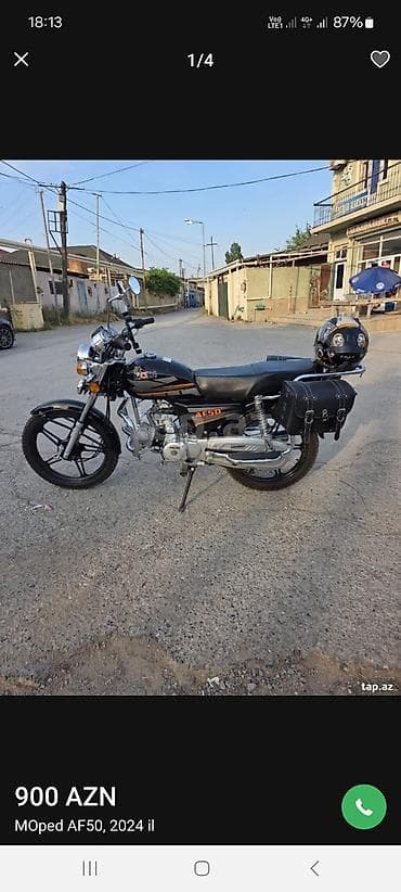 motor kaski: Moped AF50 – 2024 il satyam yada model 10000 gediv saz vezytdi — 2