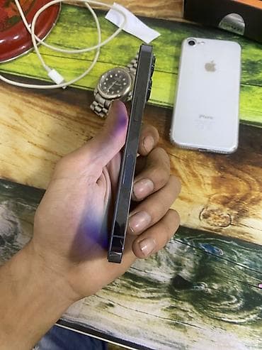 iphone 13 2ci əl: IPhone 13 Pro, 256 GB, Blue Titanium, Simsiz şarj, Face ID — 4