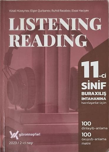İngilis dili Testlər 11-ci sinif, 2-ci hissə, 2023 il