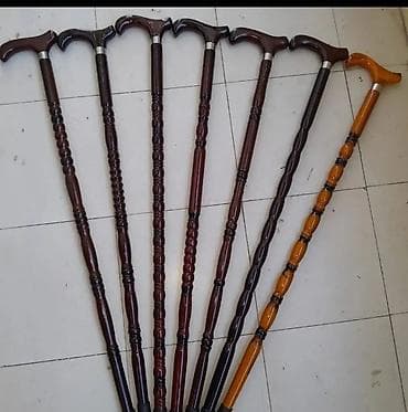 Yerimək üçün arabalar, çəliklər, əsalar, rollatorlar: Əsa və qoltuqağacı çeşidləri Məhsul təsviri: - Gündəlik gəzinti və — 2