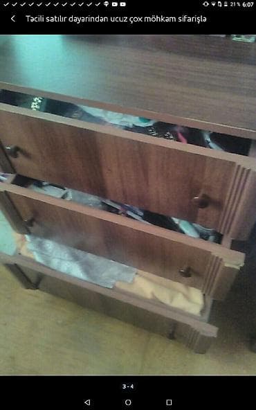 Комод для белья в хорошем состоянии сделан на заказ из качественного