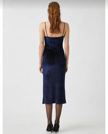 midi məxmər ətəklər: Yenidir! Markası Koton, XS-S ölçüyə uyğundur, parçası dartılandır — 4